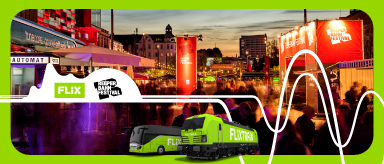 Festival FlixTrain zum Reeperbahn Festival
