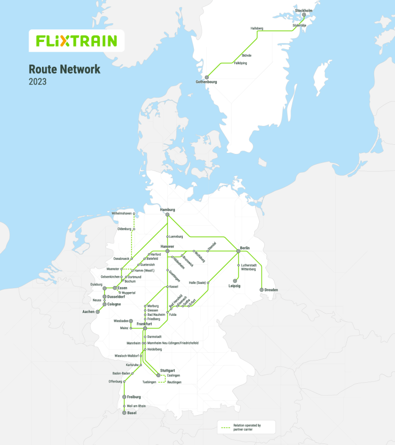 All Train Routes & Train Timetables | FlixTrain
